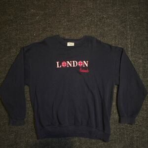 vintage 90s Harrods London Pullover sweater